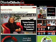Tablet Screenshot of diariochilecito.com.ar